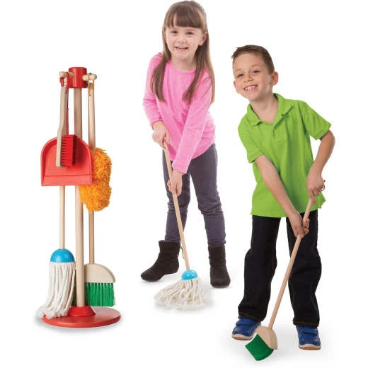 Melissa & Doug Let's Play House! Dust, Sweep & Mop - Melissa &amp; Doug - Image 2