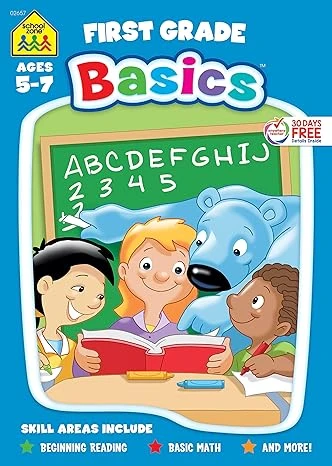 أساسيات الصف الأول للأعمار من 5 إلى 7 سنوات