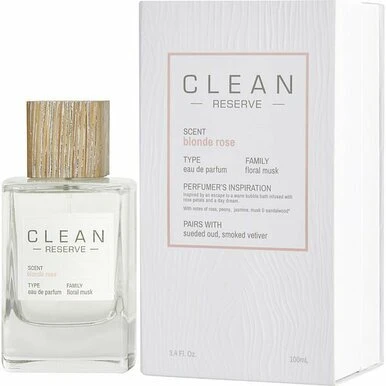 كلين ريزيرف بلوند روز 3.4 أونصة/100 مل ماء عطر كلين ريزيرف بلوند روز 3.4 أونصة/100 مل ماء عطر