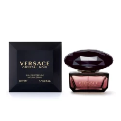 Versace Crystal Noir Eau de Parfum 50ml: Captivating Amber Floral Fragrance for Women