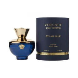 Versace Dylan Blue Pour Femme Eau de Parfum Spray 3.4 Oz Floral Fruity Fragrance for Women