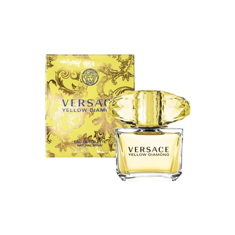 عطر فيرساتشي يلو دايموند للنساء 50 مل: عطر زهري مشع مع برغموت وشراب الكمثرى - فيرساتشي