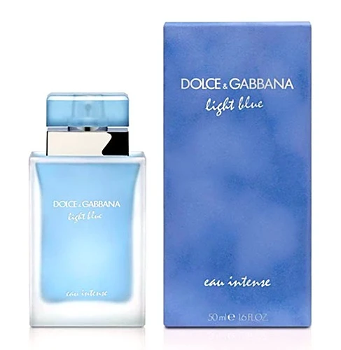 عطر دولتشي آند غابانا لايت بلو أو إنتنس للنساء 50 مل عطر منعش بعبير الأزهار أناقة كل يوم - دولتشي اند غابانا
