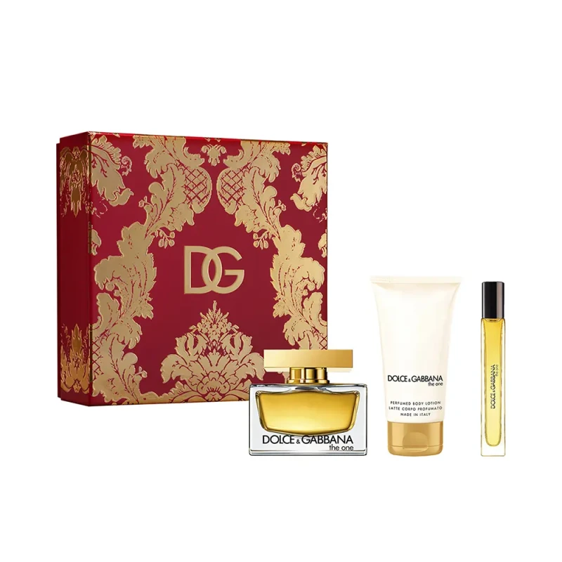 دولتشي آند غابانا سبرينغ 24 ذا وان إي دي بارفيوم 75 مل + بودي لوشن 50 مل + عطر ميني إي دي بارفيوم 10 مل - دولتشي اند غابانا