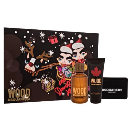 مجموعة هدايا Dsquared2 Wood For Him: ماء تواليت، جل استحمام، وحلقة مفاتيح مجموعة هدايا Dsquared2 Wood For Him: ماء تواليت، جل استحمام، وحلقة مفاتيح