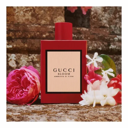 غوتشي بلوم أمبروسيا دي فيوري ماء عطر 50 مل للنساء عطر زهري مع الياسمين ومسك الروم وزهر العسل - جوتشي - Image 2