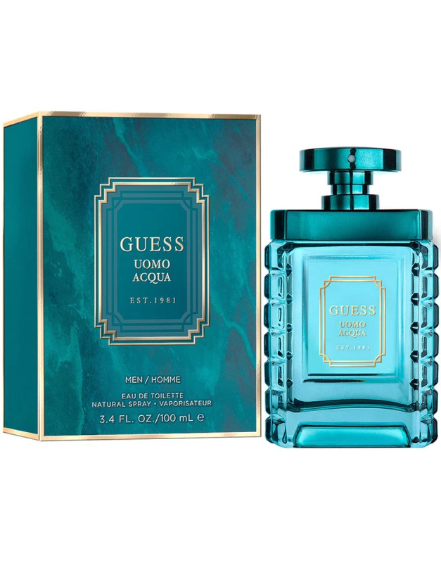 جيس اومو أكوا أو دو تواليت 50 مل: عطر منعش مائي للرجال رائحة تدوم طويلاً تجربة منعشة - جيس