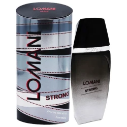 Lomani 2 Men Strong Eau de Toilette 100ml Sensual Outdoor Fragrance for Men Passionate Aroma