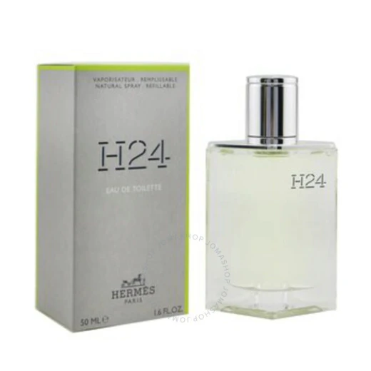 Hermes H24 Eau de Toilette 50ml Fresh Woody Fragrance for Men Daily Wear Perfume