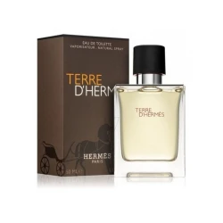 Hermes Terre d'Hermes Eau de Toilette 50ml Spray for Men Fresh Citrus Woody Fragrance