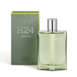HERMES H24 HERBES VIVES Eau de Parfum 100ml Spray for Men Fresh Aromatic Fragrance