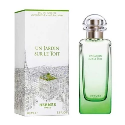 HERMÈS Un Jardin Sur Le Toit Eau de Toilette 100ml Fresh Floral Fragrance for Women & Men