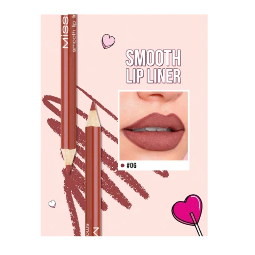 Misslyn Soft Lip Liner Pencil 06 Misslyn Soft Lip Liner Pencil 06