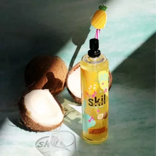 Skil Coconut Shake Body Mist 250ml Refreshing Fragrance for Daily Freshness Tropical Scent Body Spray - Skil - Image 2