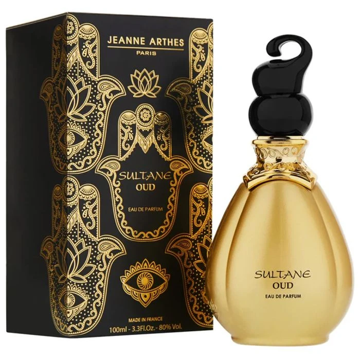 عطر جيني آرثيس سلطانة عود للنساء ١٠٠ مل عطر شرقي ورد عود خشبي - جين آرثيس
