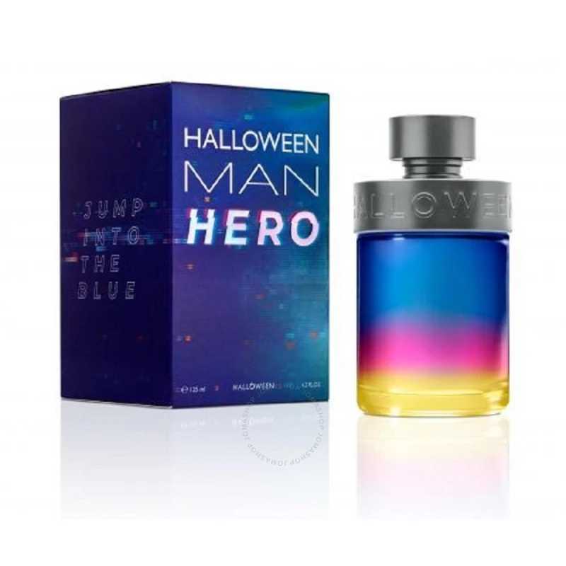Halloween Man Hero Eau de Toilette 125ml for Men Citrus Aromatic Fragrance Everyday Wear - Halloween