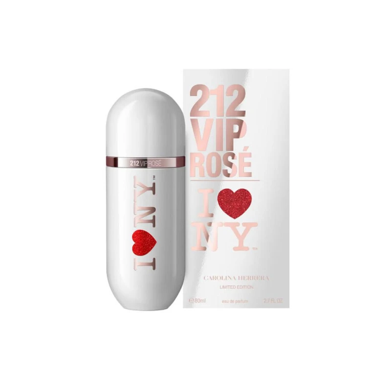 CH 212 Vip Rose I Love NY Eau De Parfum 80ML - 212 NYC
