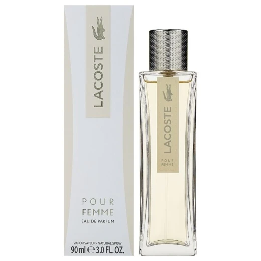 عطر لاكوست بور فيم أو دو بارفان 90 مل عطر نسائي يدوم طويلاً برائحة الأزهار والفواكه عطر لاكوست بور فيم أو دو بارفان 90 مل عطر نسائي يدوم طويلاً برائحة الأزهار والفواكه