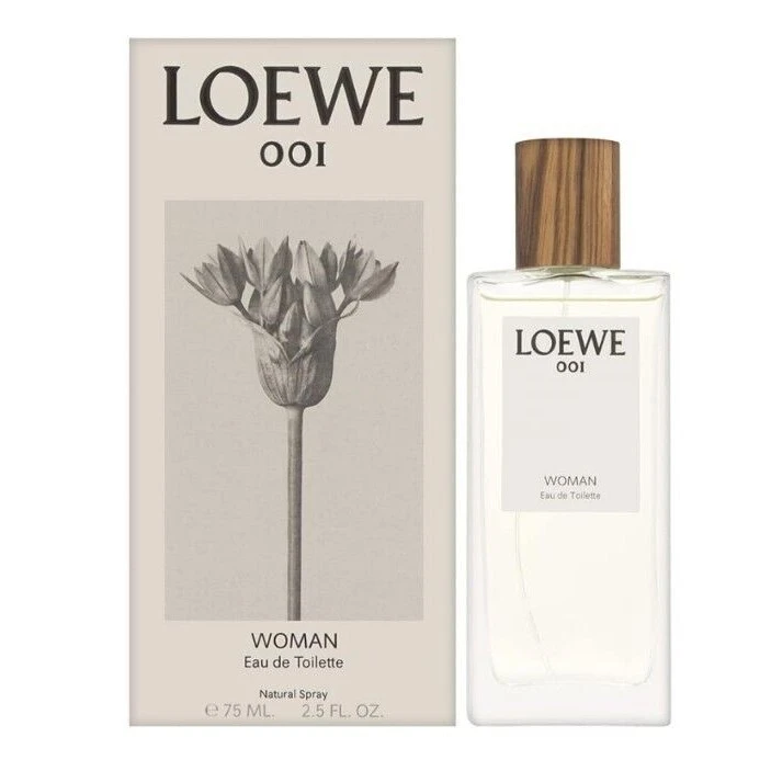 لووي 001 أو دو تواليت للنساء 100 مل عطر الأزهار والفواكه مع جوز الهند والياسمين - Loewe