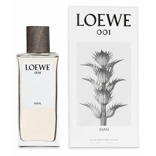 Loewe 001 Man Eau de Parfum 100ml Spray: Aromatic Fragrance for Men with Bergamot and Cardamom Loewe 001 Man Eau de Parfum 100ml Spray: Aromatic Fragrance for Men with Bergamot and Cardamom