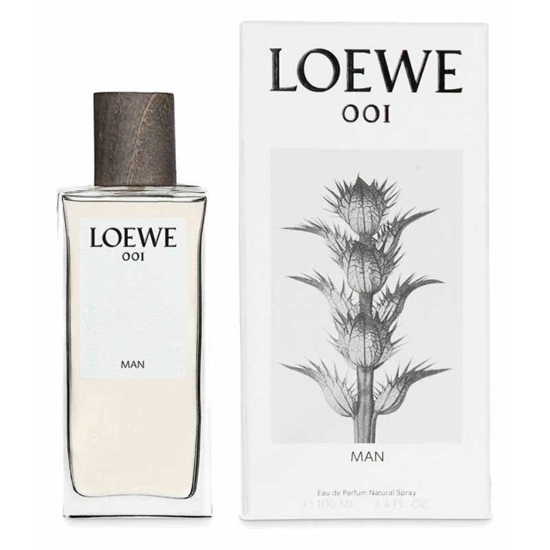 Loewe 001 Man Eau de Parfum 100ml Spray: Aromatic Fragrance for Men with Bergamot and Cardamom - Loewe