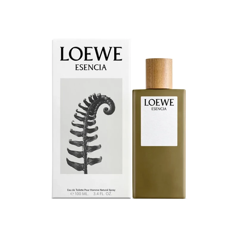 لووي إسينسيا أو دو تواليت 100 مل للرجال عطر خشبي عطري يدوم طويلا بخاخ رائحة منعشة - Loewe