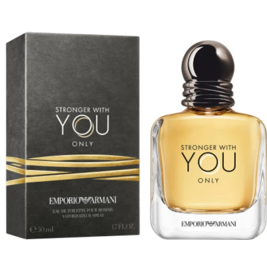 Emporio Armani Stronger With You Absolutely Eau de Parfum 50ml Sensual Vanilla & Chestnut Fragrance for Men - Emporio Armani - Image 2
