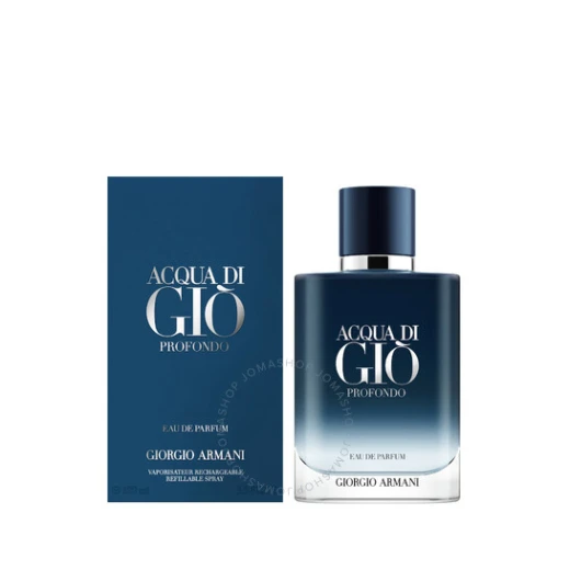 جورجيو أرماني أكوا دي جيو بروفوند عطر للرجال 100 مل رائحة بحرية عطر منعش - جورجيو أرماني - Image 4