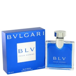 Bvlgari BLV Pour Homme Eau De Toilette Spray 3.4 Ounce Woody Spicy Fragrance for Men
