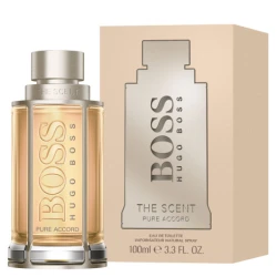 Hugo Boss The Scent Pure Accord Eau de Toilette for Men 100ML Fresh and Sensual Fragrance