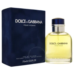 Dolce & Gabbana Eau de Parfum for Men 75ml: A Sophisticated & Long Lasting Fresh Fragrance, Perfect for Daily Wear or Special Occasions - The Ideal Gift