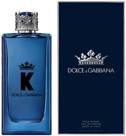 Dolce & Gabbana K Eau de Parfum 200ml for Men Long Lasting Fresh Fragrance Perfume