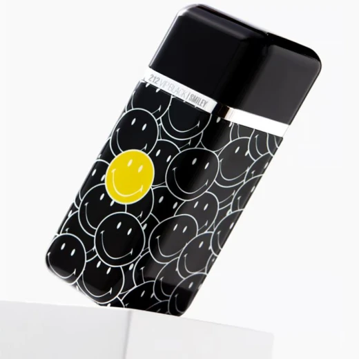عطر 212 في آي بي بلاك سمايلي أو دي بارفان، 100 مل للرجال - كارولينا هيريرا - Image 3