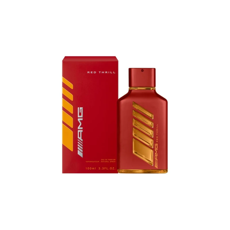 عطر مرسيدس بنز ايه ام جي ريد للرجال 100 مل كولونيا خشبية مسكية للاستخدام اليومي - مرسيدس بنز