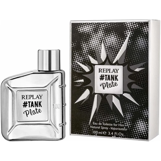 عطر ريبلاي تانك بليت للرجال أو دي تواليت 100 مل: عطر منعش للرجال مع الأناناس والكمثرى والجريب فروت