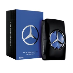 MercedesBenz Man Eau de Toilette 50ml Woody Earthy Cologne for Men Gift Set