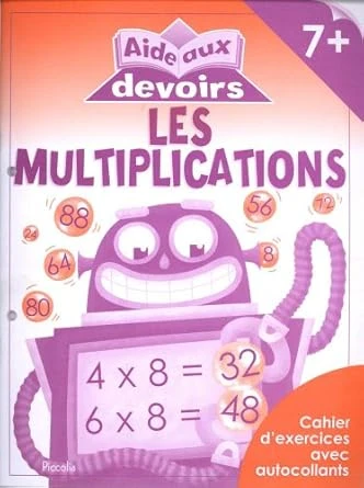 معارف فرنسي : Aide aux devoirs - les multiplications 7+ معارف فرنسي : Aide aux devoirs - les multiplications 7+