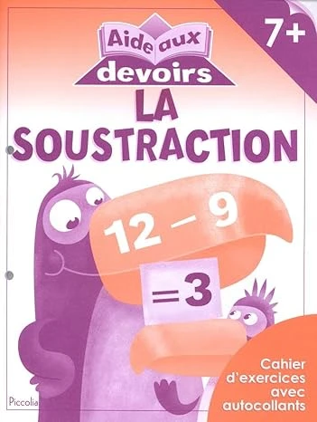 معارف فرنسي : Aide aux devoirs - La soustraction 7+