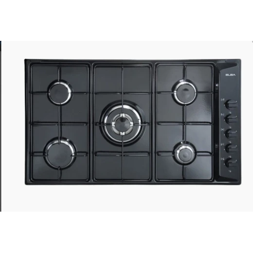 Elba 36-inch 5-Burner Black Propane Gas Cooktop with Auto Ignition: Powerful and Efficient Kitchen Cooking Appliance for Effortless Culinary Creations and Optimal Kitchen Performance - ELBA - Image 4