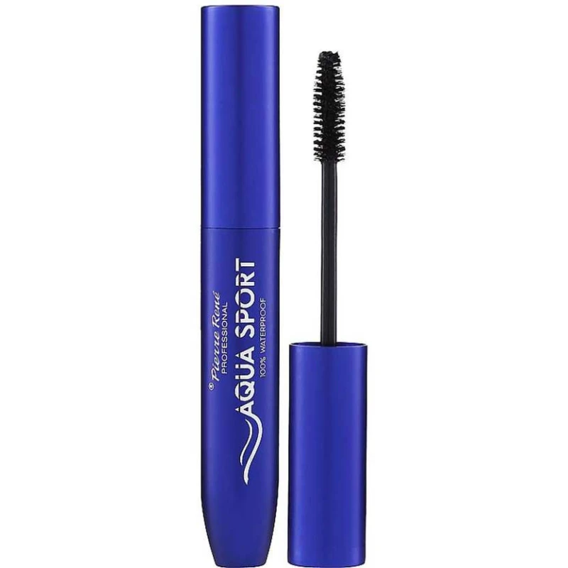 pierre rene aqua sport 100% waterproof mascara black - Pierre Rennes