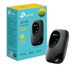 نقطة اتصال واي فاي 4G TP-LINK M7000 المحمولة حتى 10 أجهزة باللون الأسود - تي بي لينك