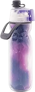 زجاجة ماء O2COOL Mist 'N Sip مع وظيفة الرذاذ والشرب 2 في 1، مزودة بفتحة سحب علوية بدون تسرب، زجاجة ماء رياضية قابلة لإعادة الاستخدام - 20 أونصة (بنفسجي سماوي) زجاجة ماء O2COOL Mist 'N Sip مع وظيفة الرذاذ والشرب 2 في 1، مزودة بفتحة سحب علوية بدون تسرب، زجاجة ماء رياضية قابلة لإعادة الاستخدام - 20 أونصة (بنفسجي سماوي)