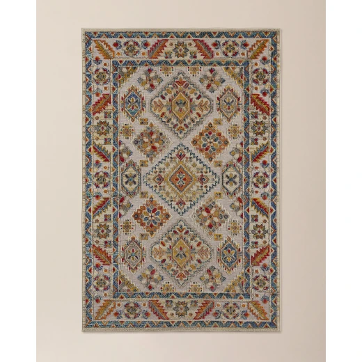 من مدام كوكوسجادة كرافيز - بيج المقاس: 160×230 من مدام كوكوسجادة كرافيز - بيج المقاس: 160×230