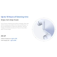سماعات أذن Xiaomi Mi الأساسية باللون الأبيض - شاومي - Image 3