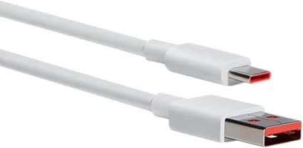 كابل USB-A إلى Type-C من Xiaomi Mi بطول 6 أمبير وبطول 1 متر باللون الأبيض من الاتحاد الأوروبي BHR6032GL كابل USB-A إلى Type-C من Xiaomi Mi بطول 6 أمبير وبطول 1 متر باللون الأبيض من الاتحاد الأوروبي BHR6032GL