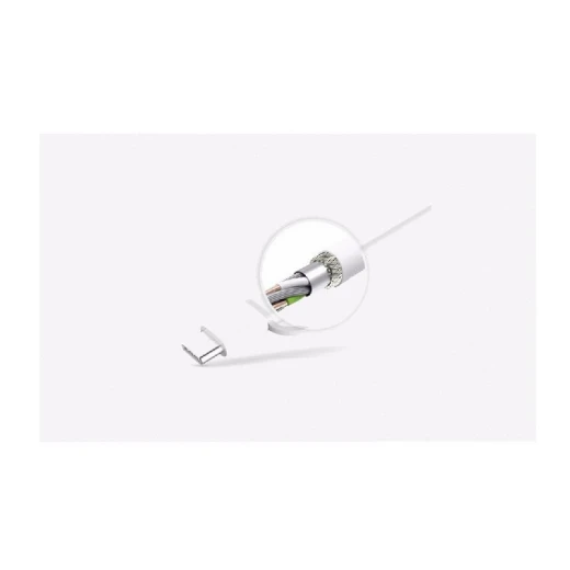 كابل USB 2 في 1 من شاومي SJV4082TY Mi (ميكرو USB إلى Type C) بطول 100 سم، أبيض - شاومي - Image 3