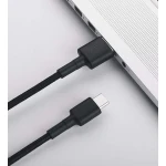 كابل USB Type-C من شاومي بطول 100 سم، أسود - شاومي