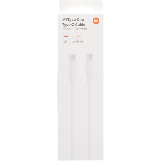 كابل USB TYPE-C إلى TYPE-C من Xiaomi Mi بطول 1.5 متر - شاومي - Image 3