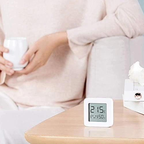 جهاز مراقبة درجة الحرارة والرطوبة Xiaomi Mi 2 باللون الأبيض، Nun4126Gl - شاومي - Image 7