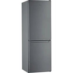 Whirlpool Bottom Mount Fridge-Freezer 60cm A+ 310Lit Inox 6Sense W5 711E OX